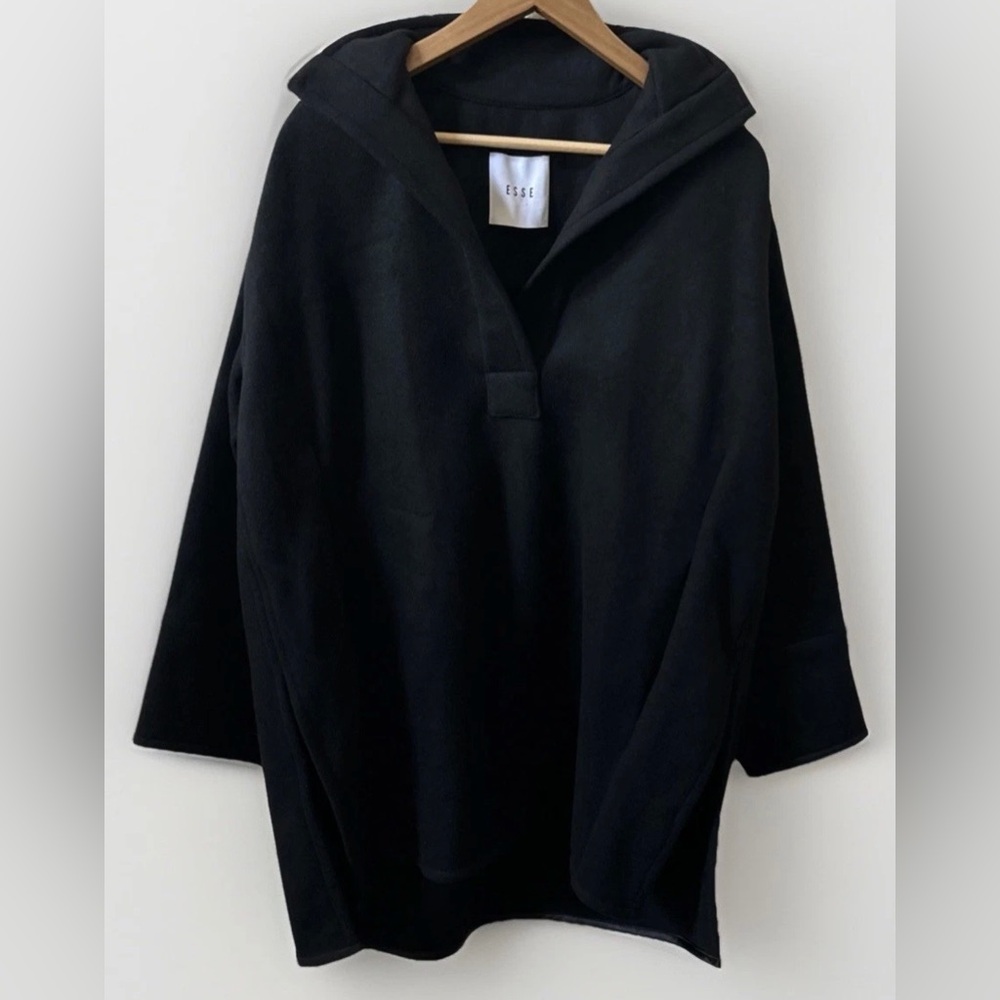 Esse Studios Us 4 Classico Pullover Black Wool Bl… - image 1